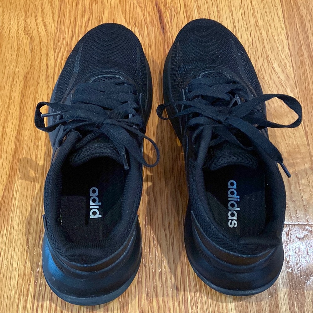 ADIDAS RUNFALCON K (F36549) Youth Black U.S. Size 4